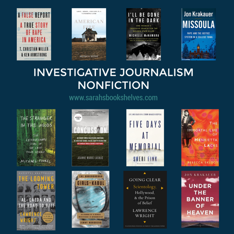 Nonfiction November 2018 Be the Expert...Investigative Journalism