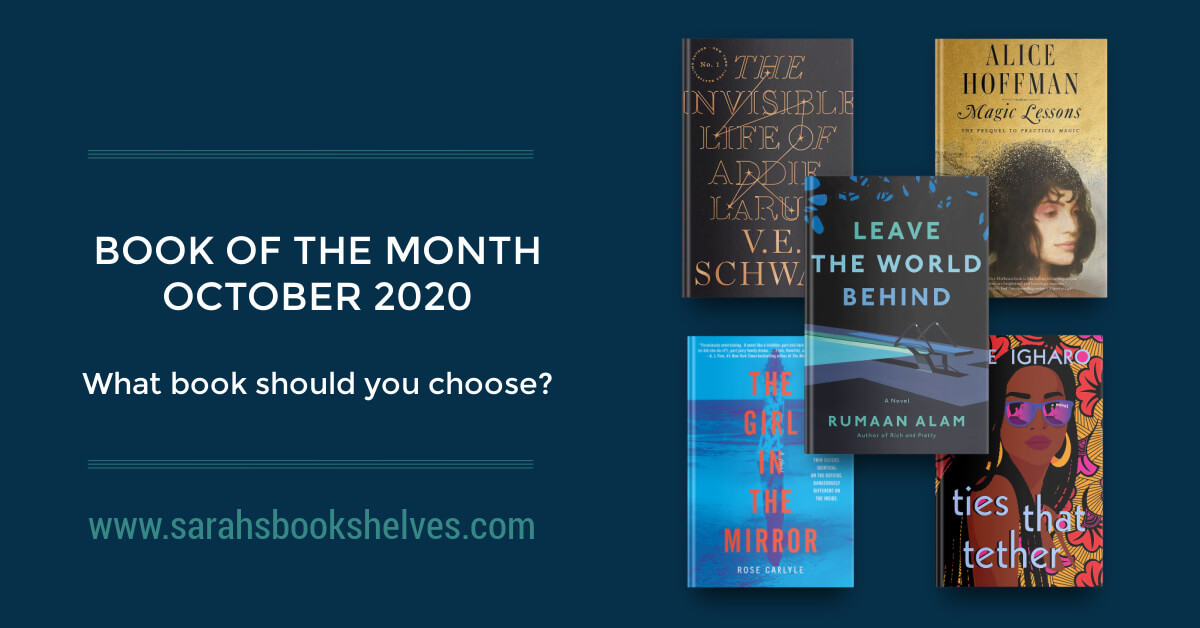 Book of the Month October 2020 Selections What Book Should You Choose